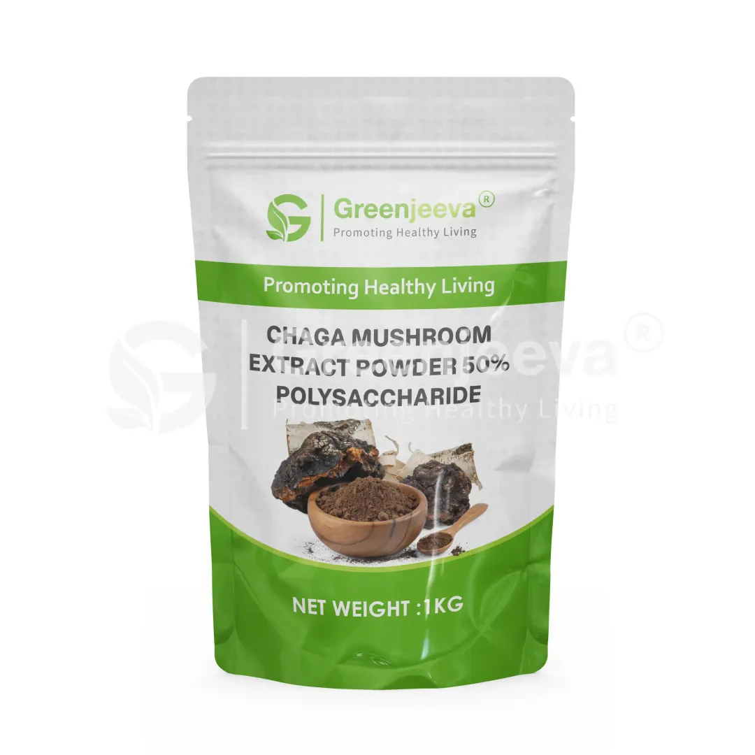 Chaga Mushroom Extract Powder 50 Polysaccharide Pouch Chaga Mushroom Extract Powder 50 Polysaccharide Pouch